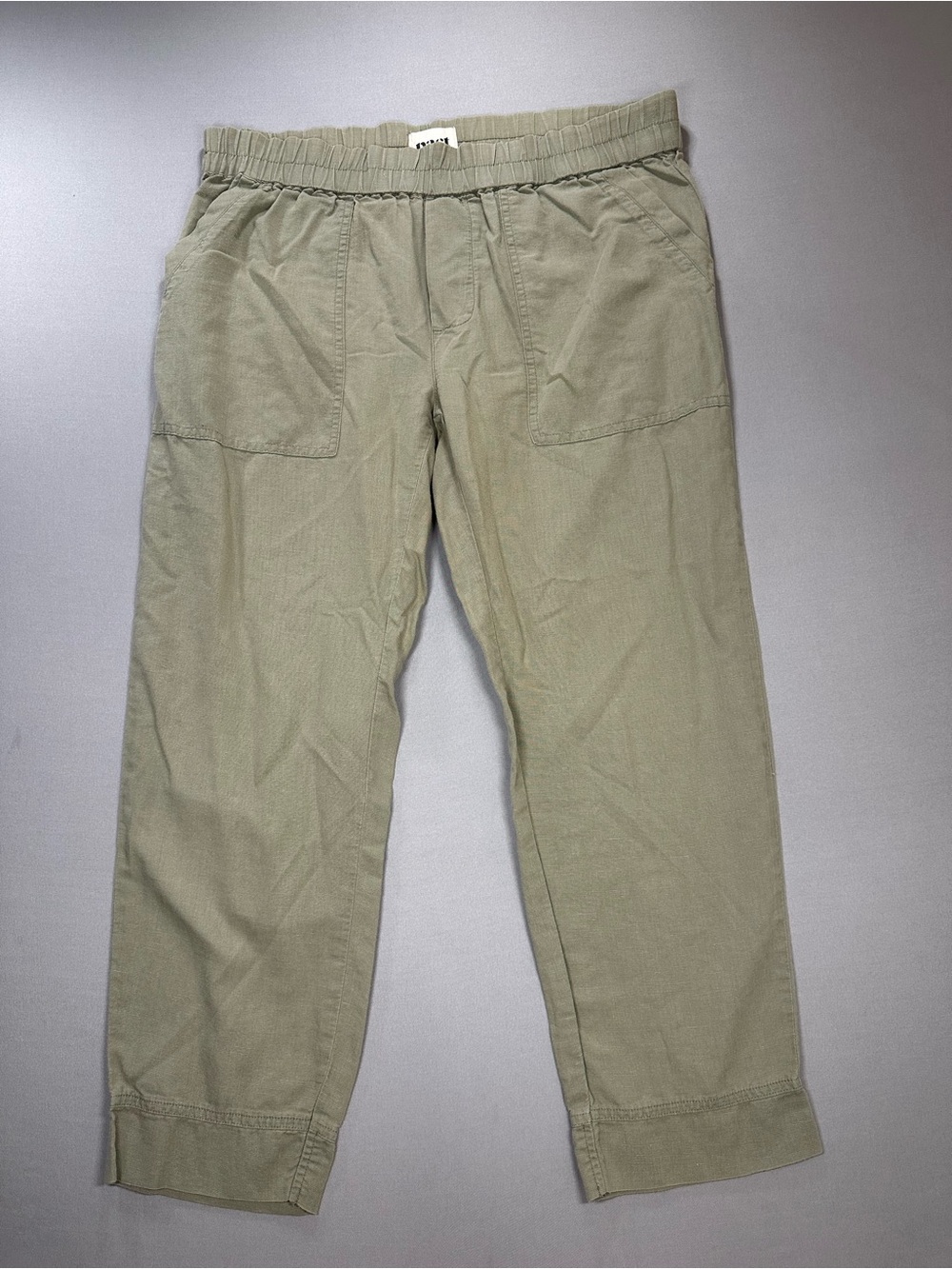 Pact Harbour Relaxed Organic Cotton/Hemp Pull-On Joggers - Womens Small